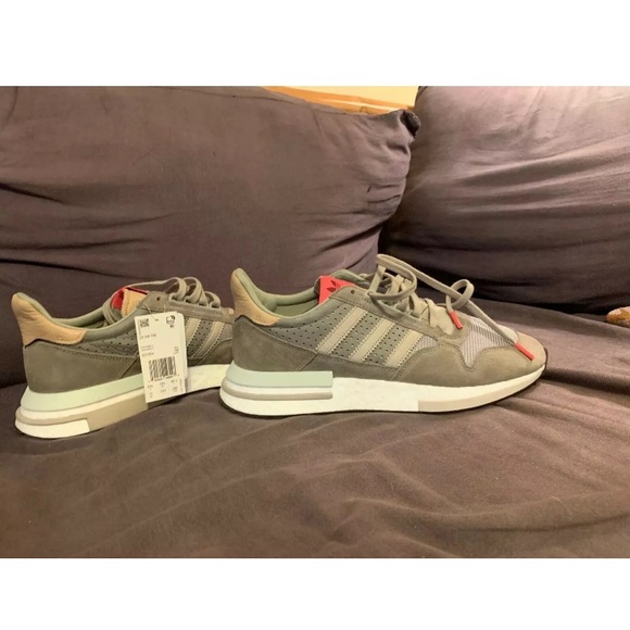 Adidas ZX 500 RM Boost Mens Size 11 Simple Brown - Picture 4 of 5